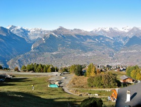 Vue du terrasse